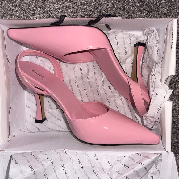 Aldo Pink Heels - Picture 1 of 4